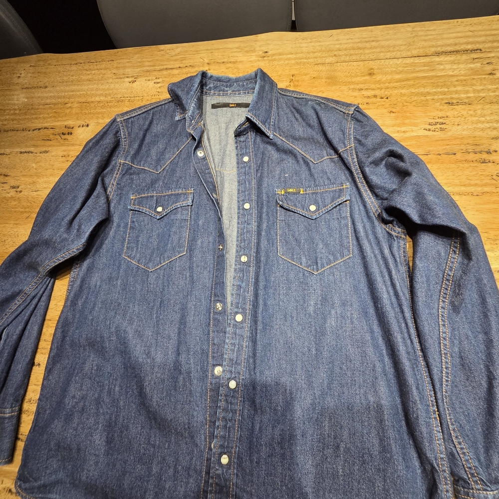 Classic Blue Lee's Denim Jean Jacket
